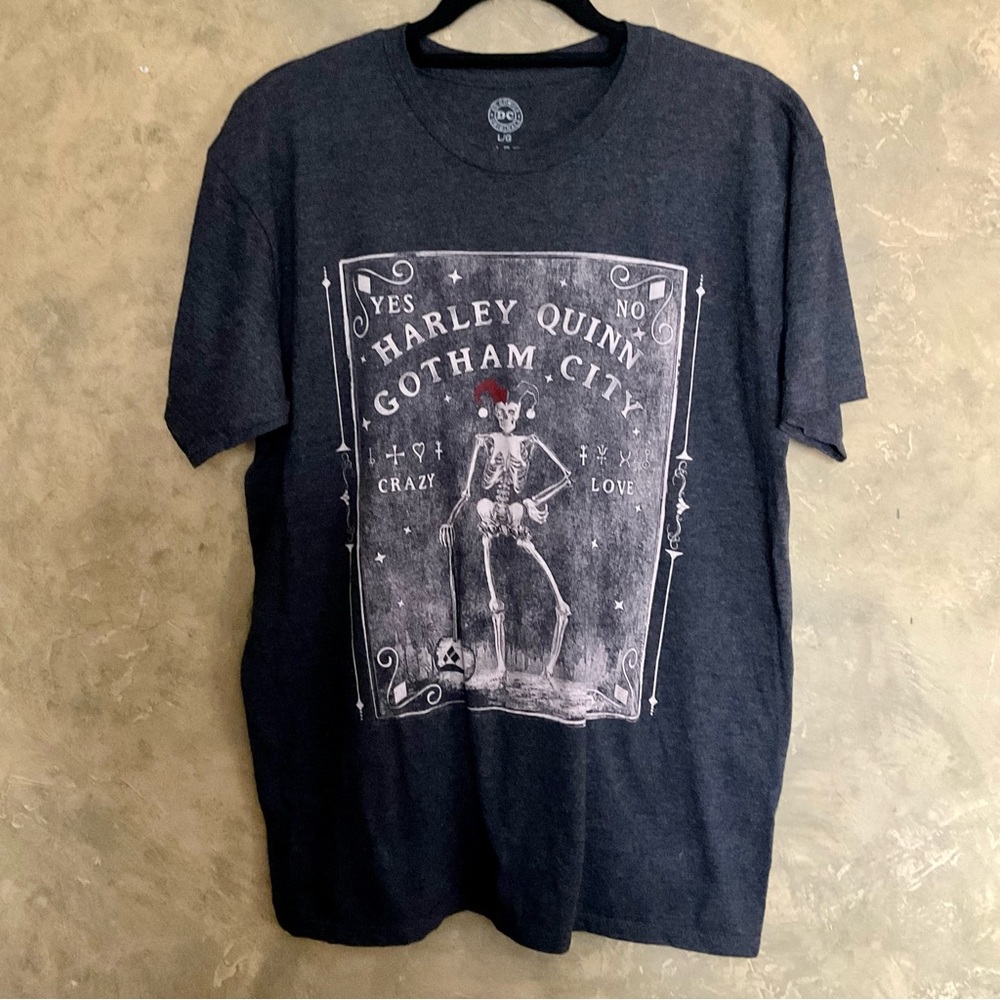 DC Comics Harley Quinn The Joker Ouija Board Graphic Tee